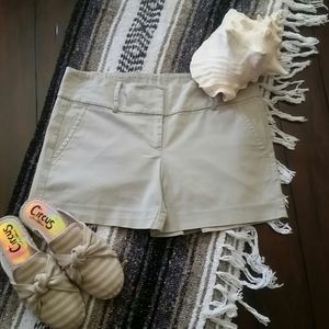 Ann Taylor City short. Size 4. Taupe colored.